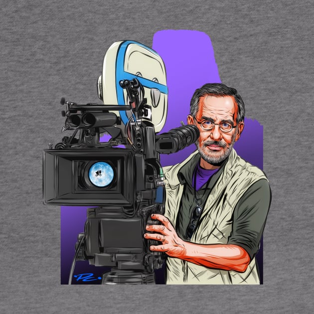 Steven Spielberg - An illustration by Paul Cemmick by PLAYDIGITAL2020